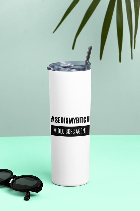 #SEOISMYBITCH 20 oz. Stainless Steel Tumbler (Straw and Brush included)